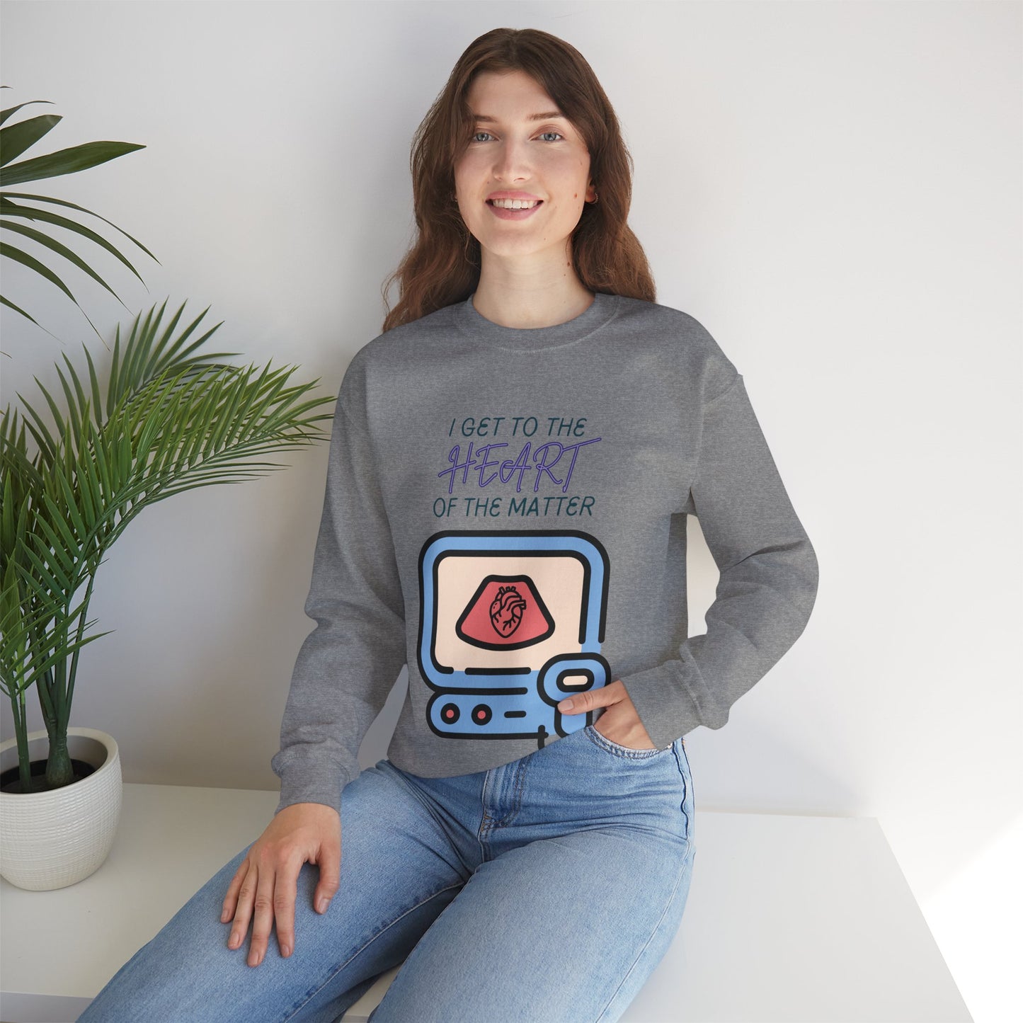 Heart of the Matter Crewneck Sweatshirt