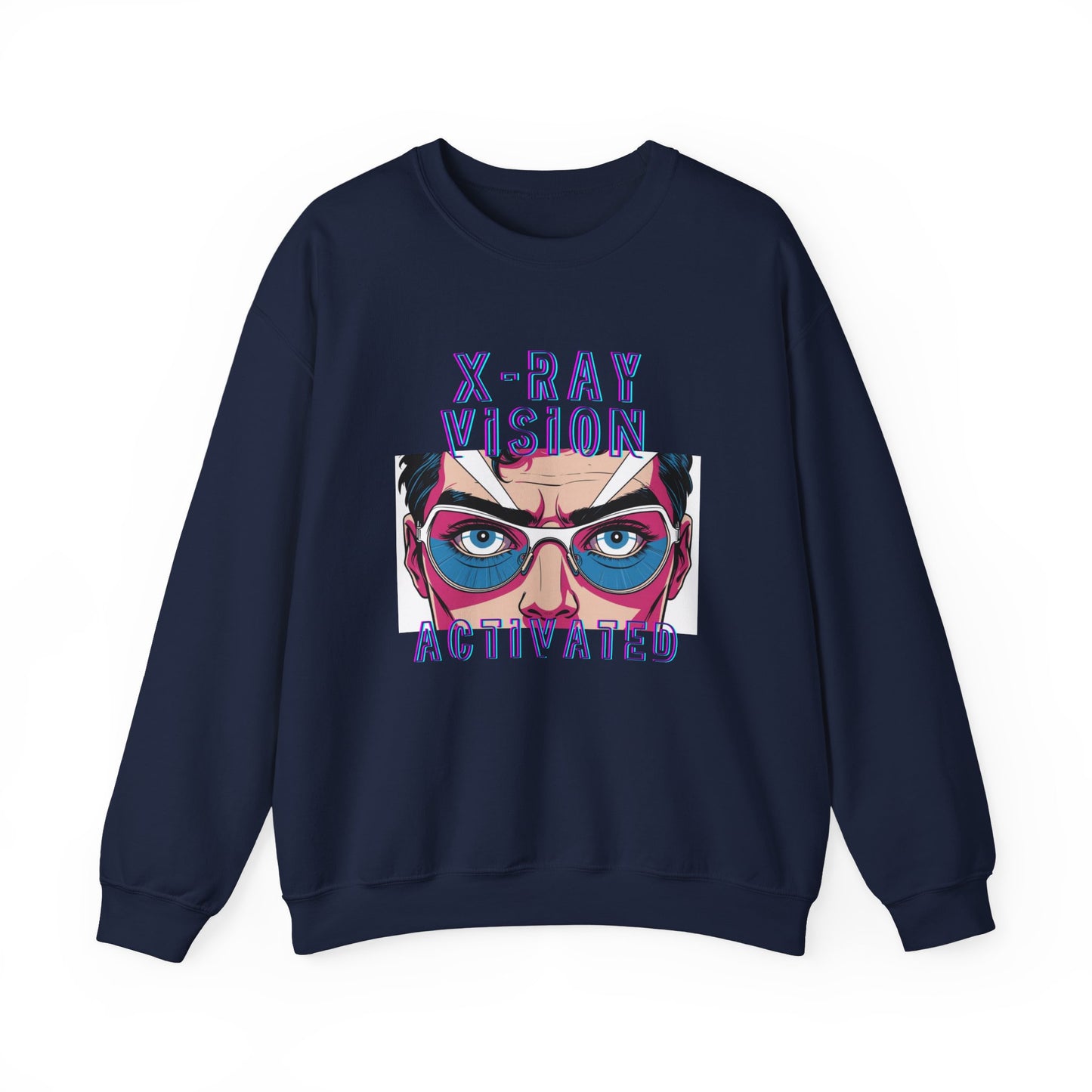 X-Ray Vision Activated Crewneck Sweatshirt