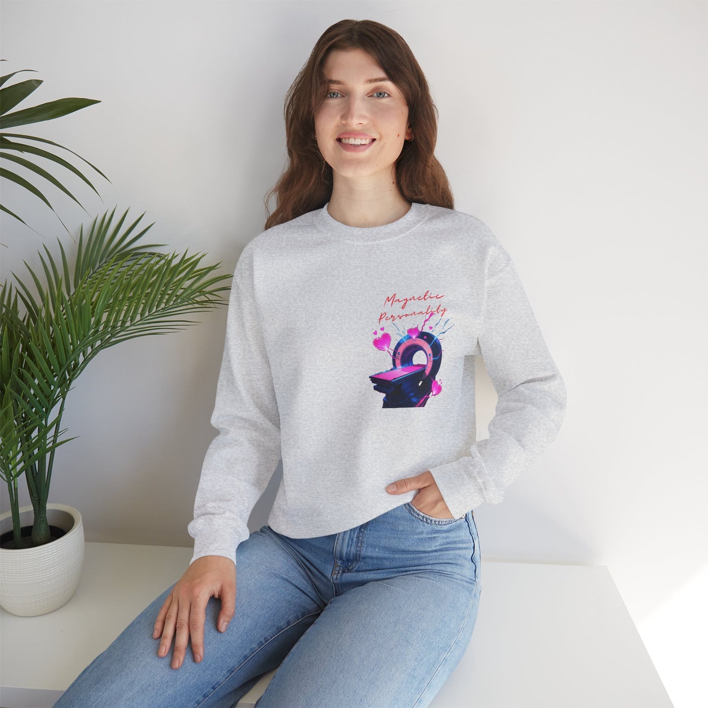 Magnetic Personality Crewneck Sweatshirt