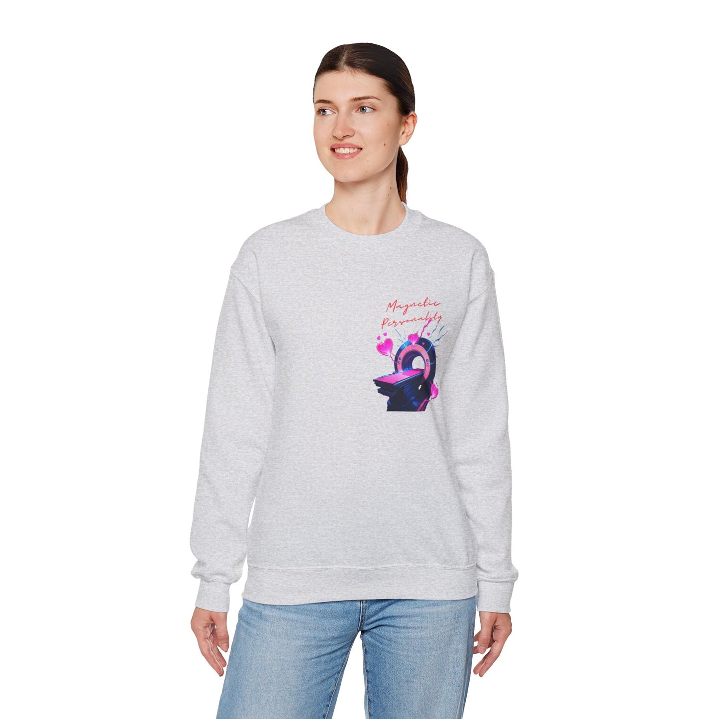 Magnetic Personality Crewneck Sweatshirt