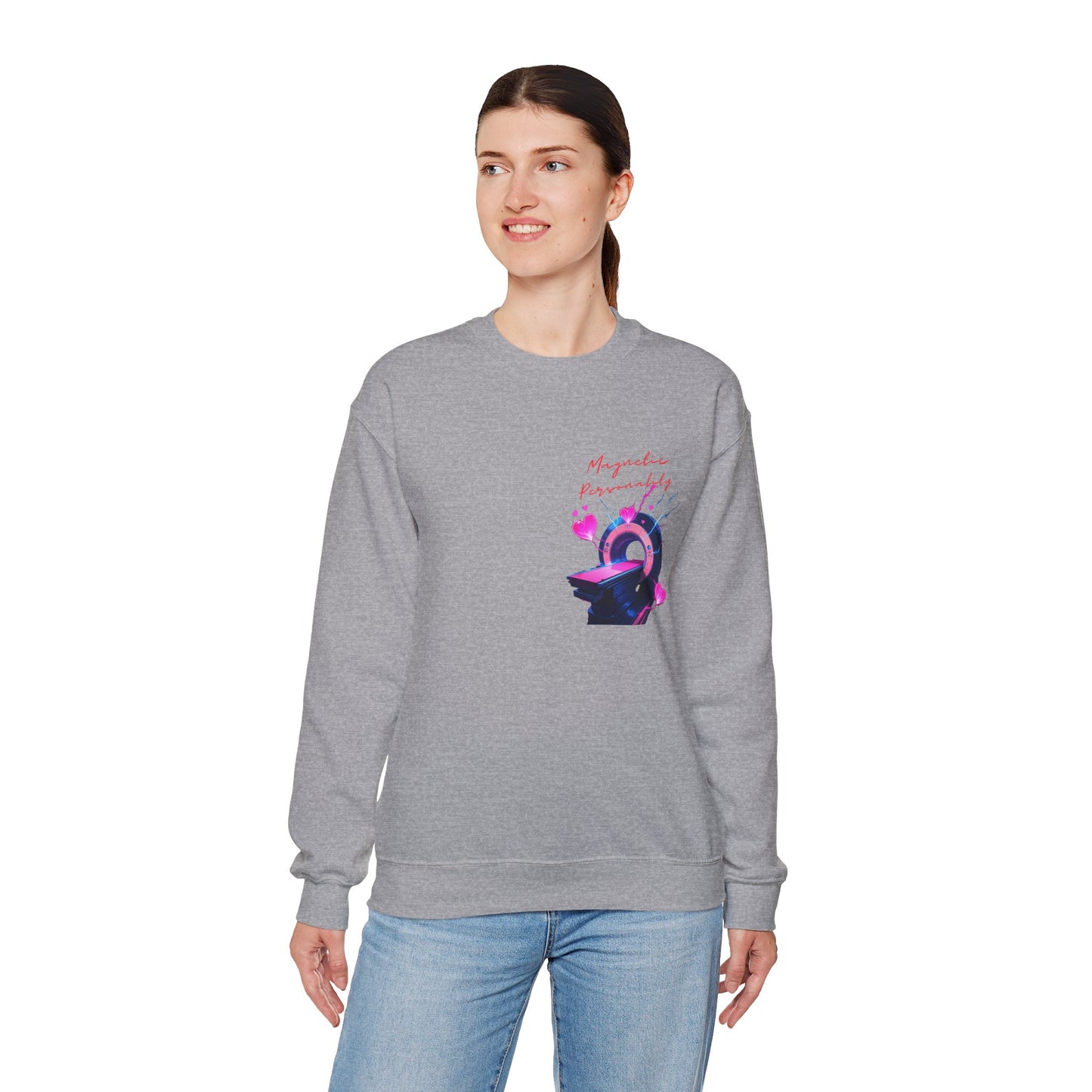 Magnetic Personality Crewneck Sweatshirt