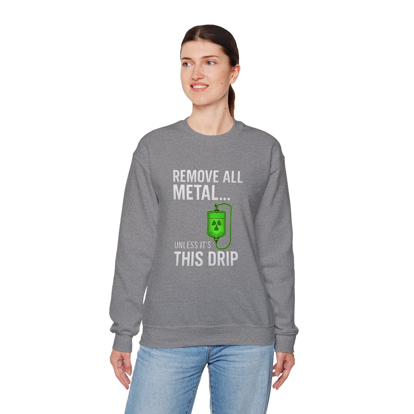 MRI Drip Crewneck Sweatshirt