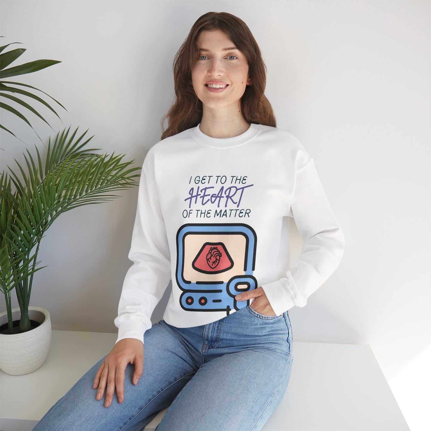 Heart of the Matter Crewneck Sweatshirt