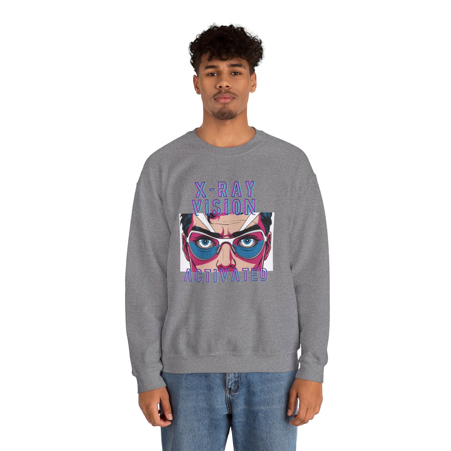 X-Ray Vision Activated Crewneck Sweatshirt