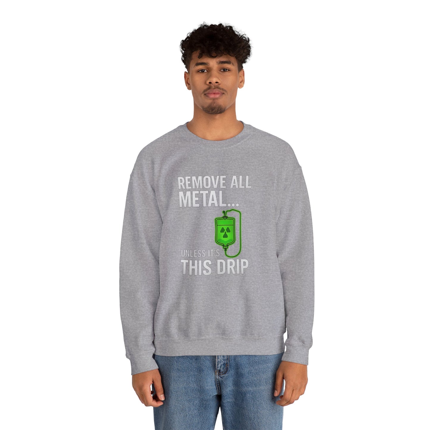 MRI Drip Crewneck Sweatshirt