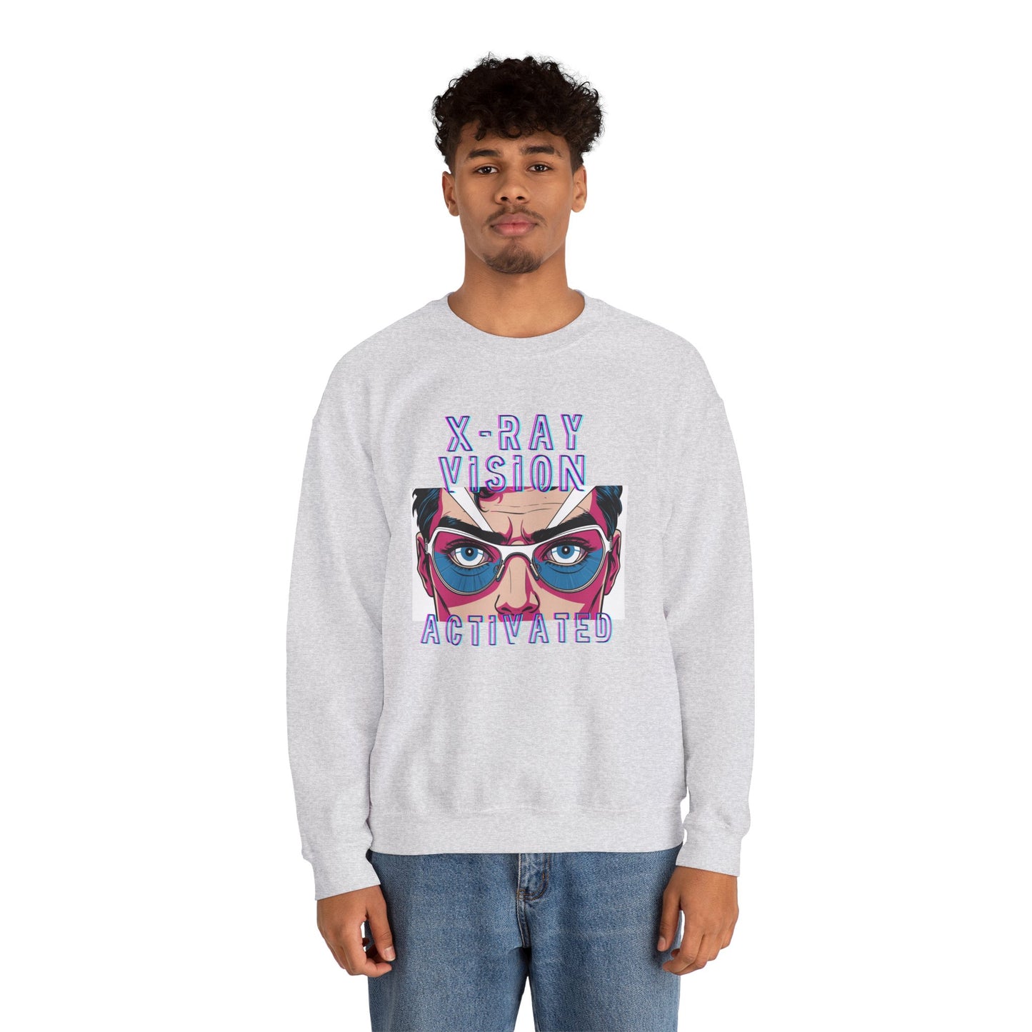 X-Ray Vision Activated Crewneck Sweatshirt