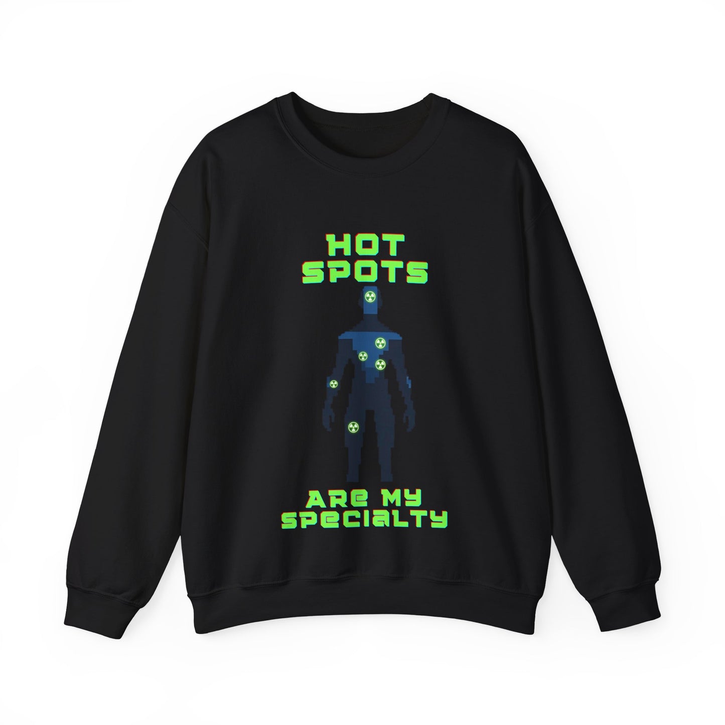 Nuclear Hot Spots Crewneck Sweatshirt