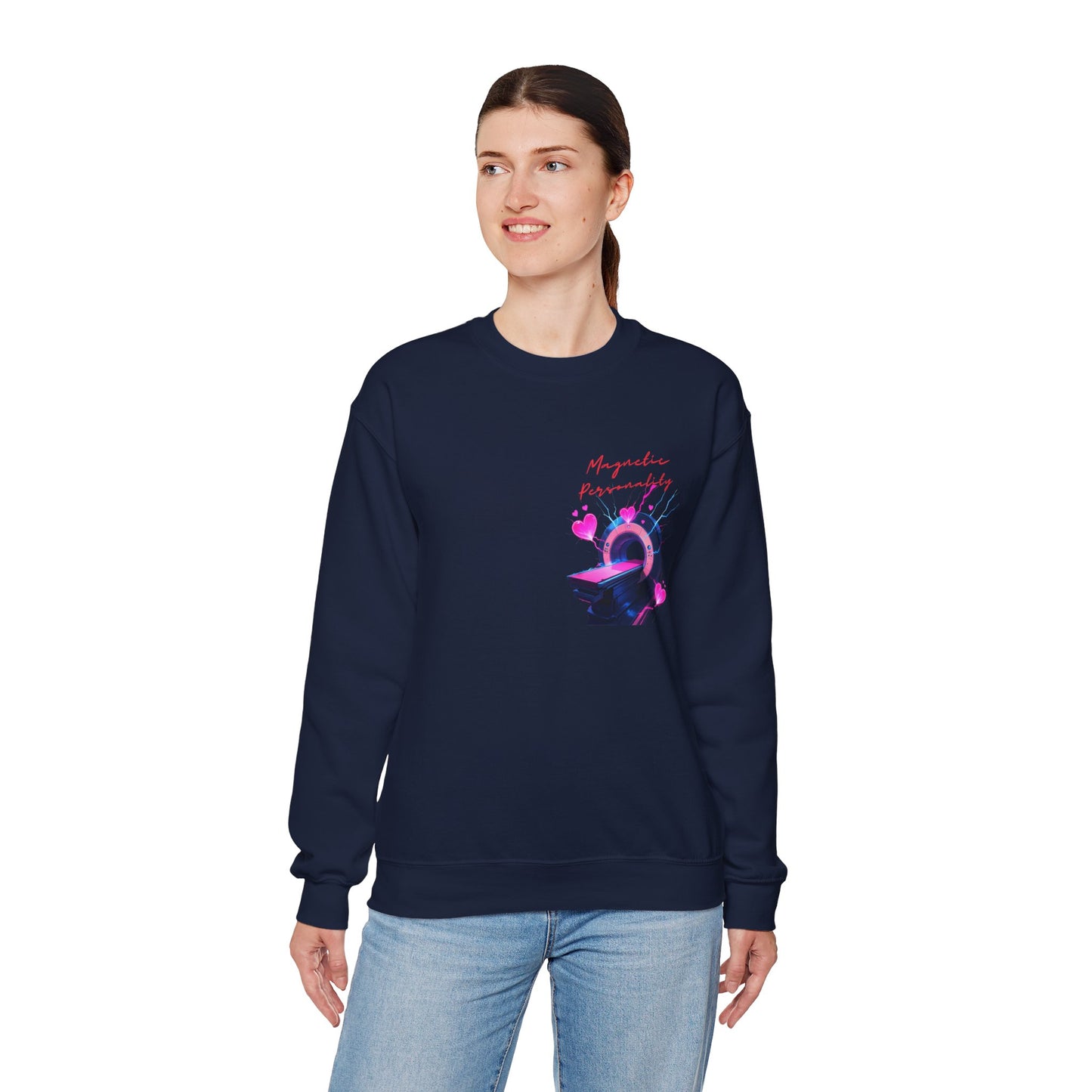 Magnetic Personality Crewneck Sweatshirt