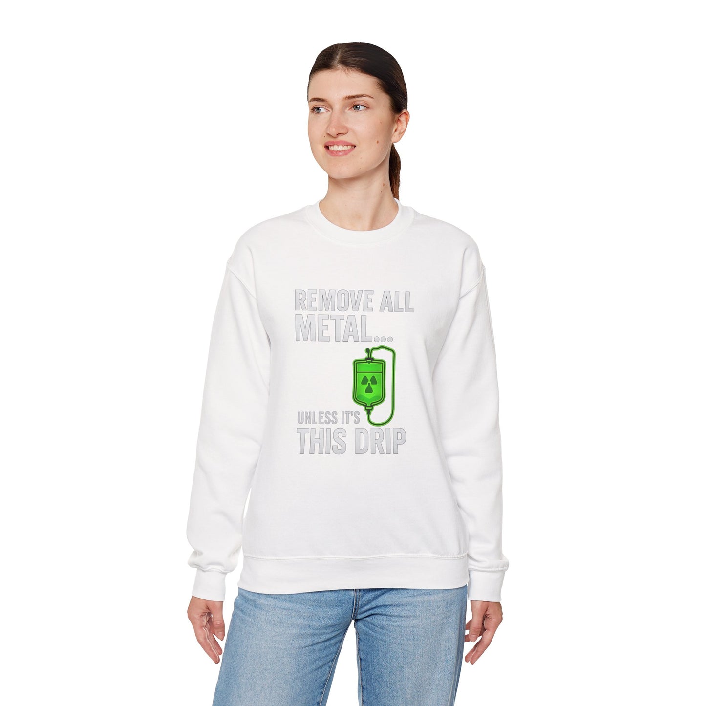 MRI Drip Crewneck Sweatshirt