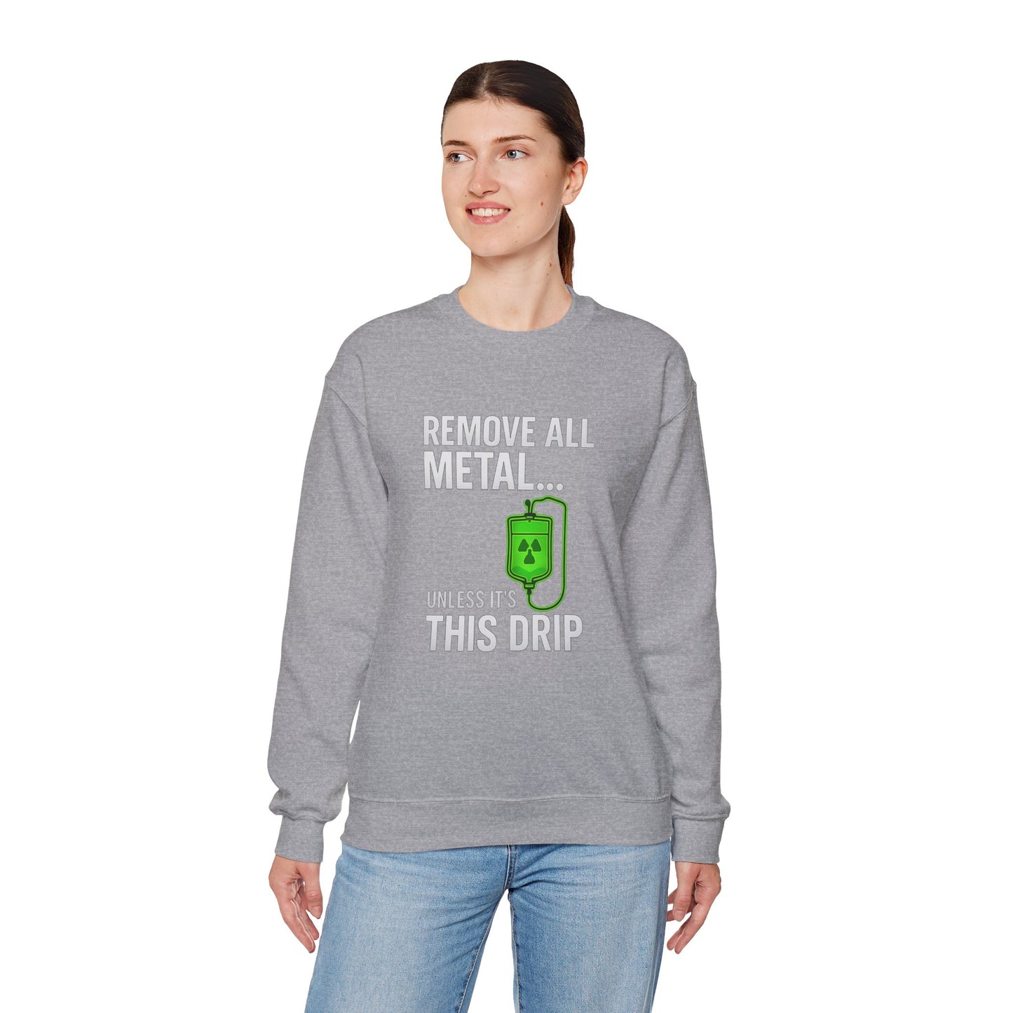 MRI Drip Crewneck Sweatshirt