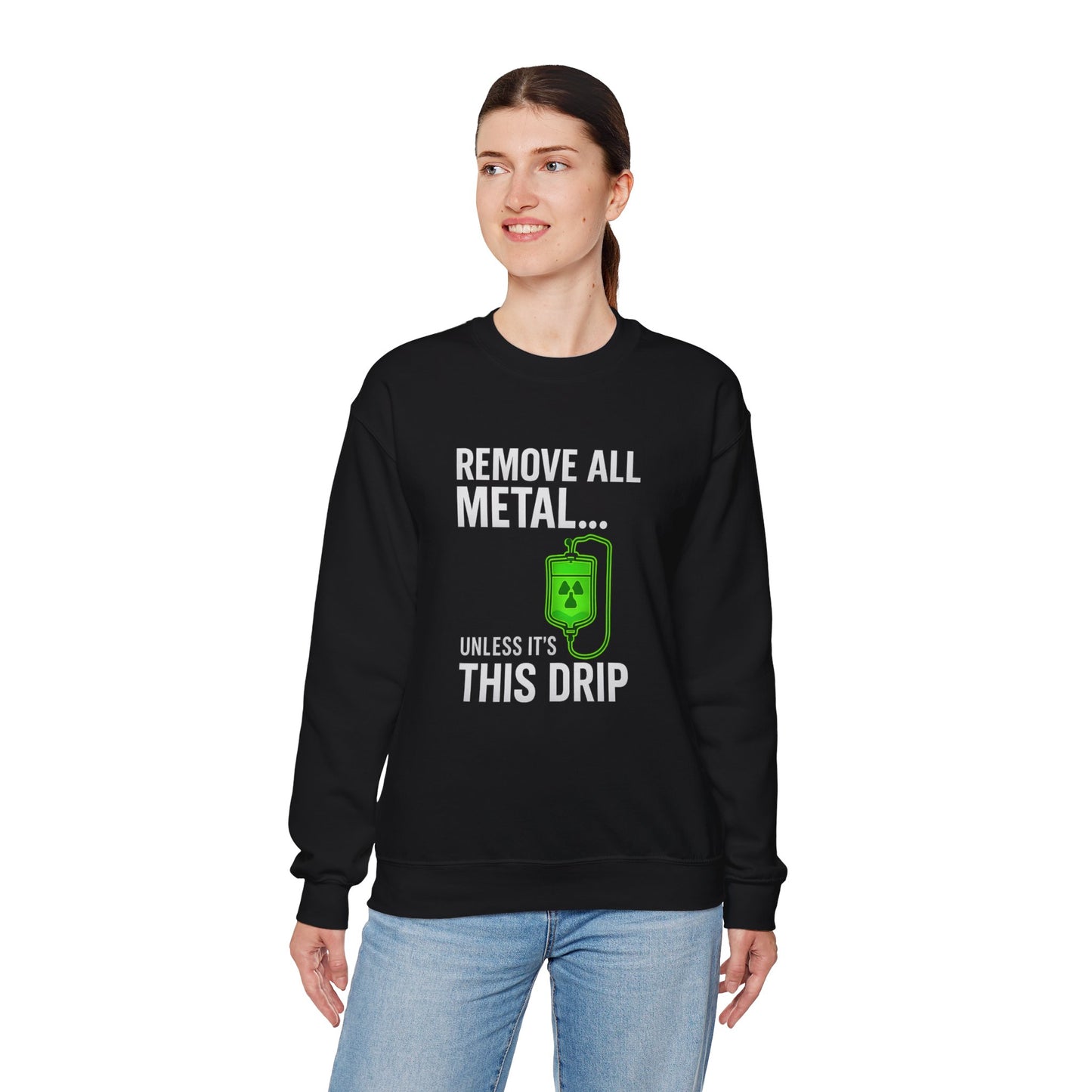 MRI Drip Crewneck Sweatshirt