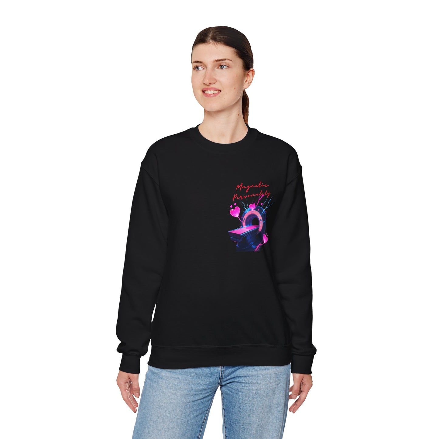 Magnetic Personality Crewneck Sweatshirt