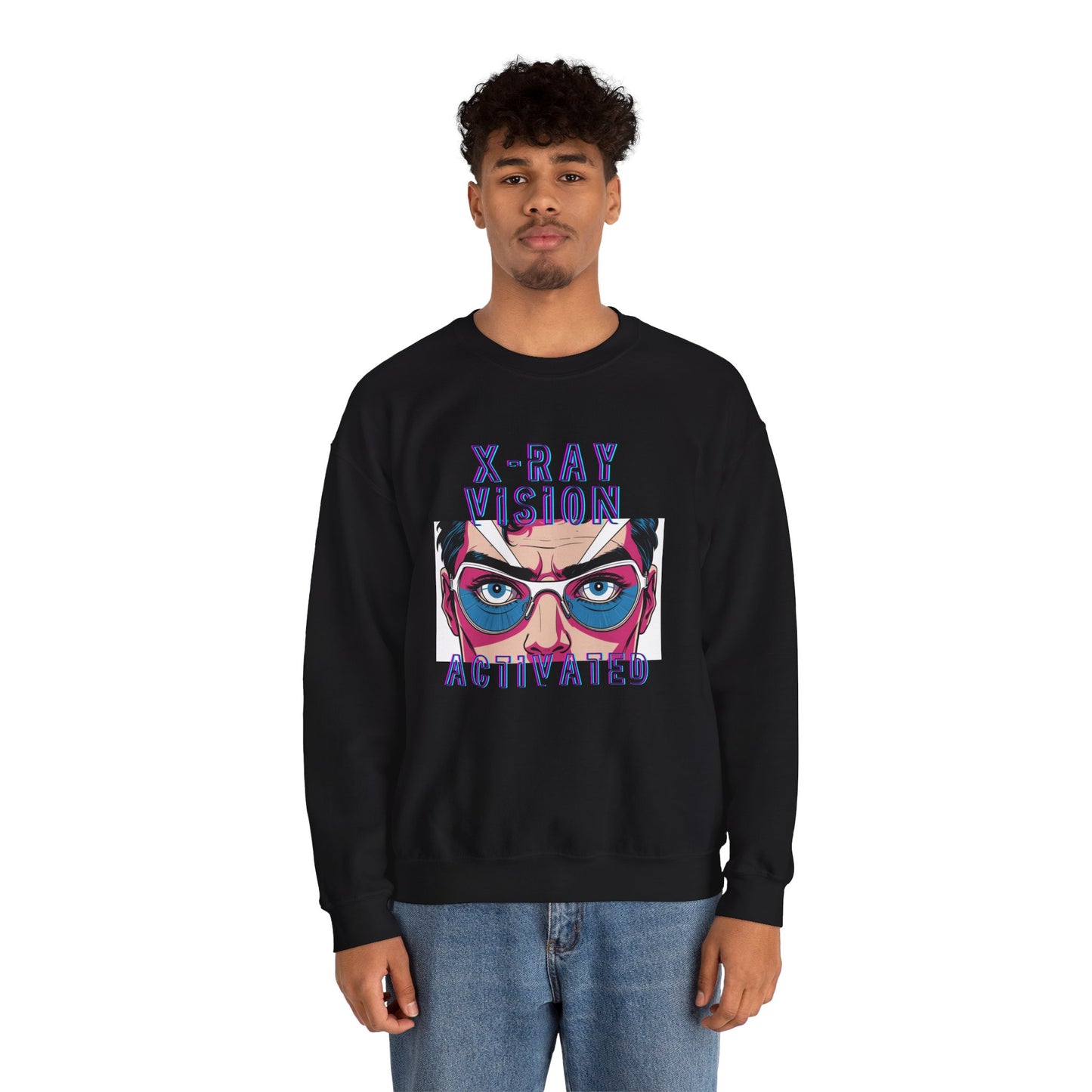 X-Ray Vision Activated Crewneck Sweatshirt