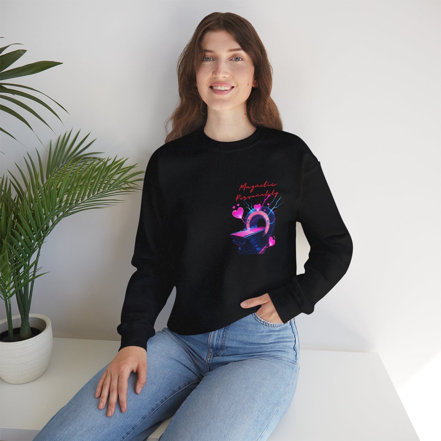 Magnetic Personality Crewneck Sweatshirt