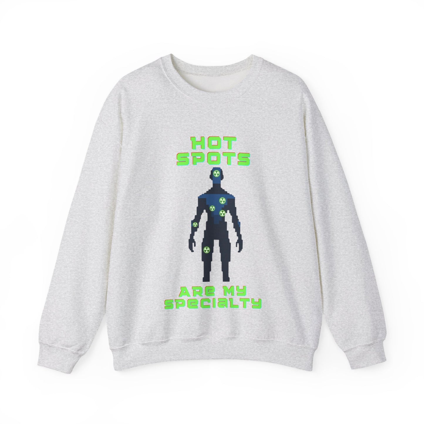 Nuclear Hot Spots Crewneck Sweatshirt