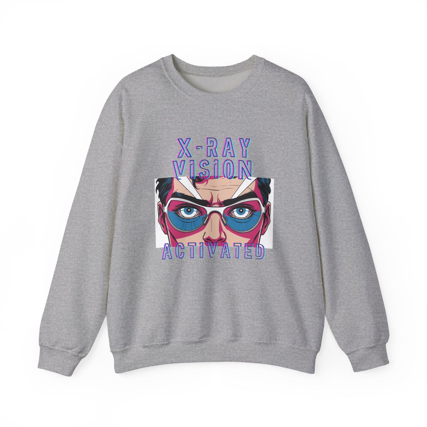 X-Ray Vision Activated Crewneck Sweatshirt
