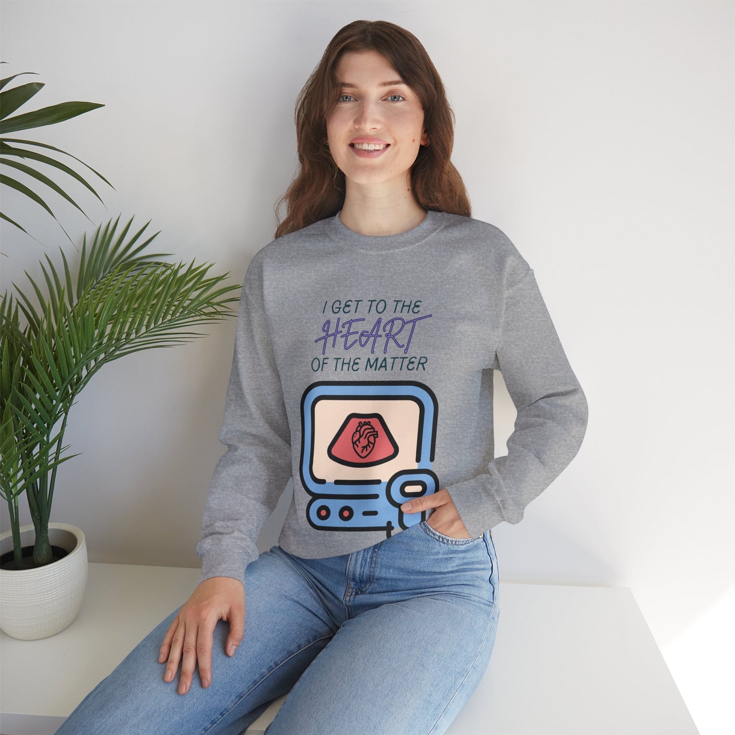 Heart of the Matter Crewneck Sweatshirt