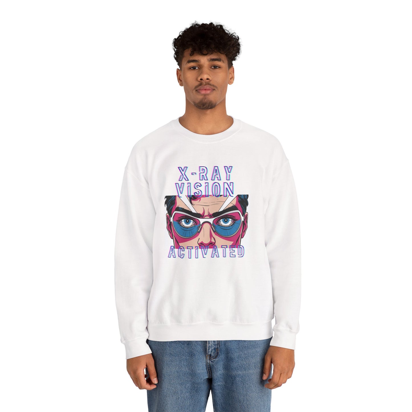 X-Ray Vision Activated Crewneck Sweatshirt