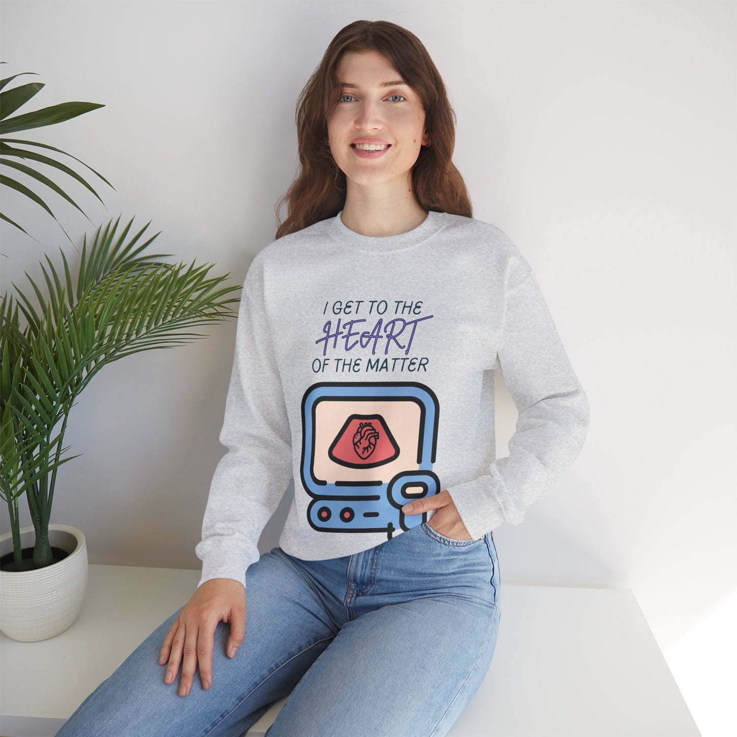 Heart of the Matter Crewneck Sweatshirt