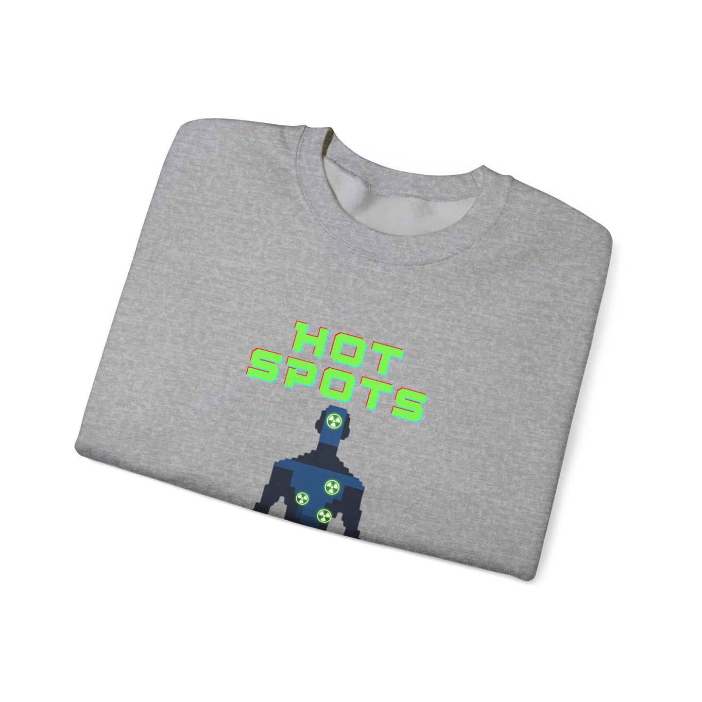 Nuclear Hot Spots Crewneck Sweatshirt