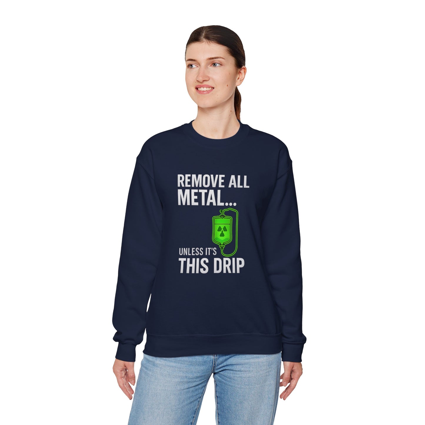 MRI Drip Crewneck Sweatshirt