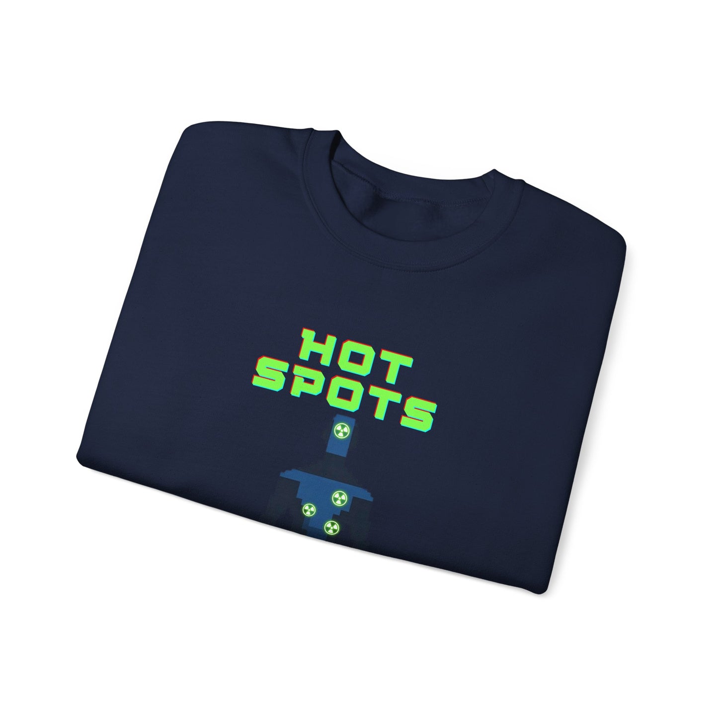 Nuclear Hot Spots Crewneck Sweatshirt