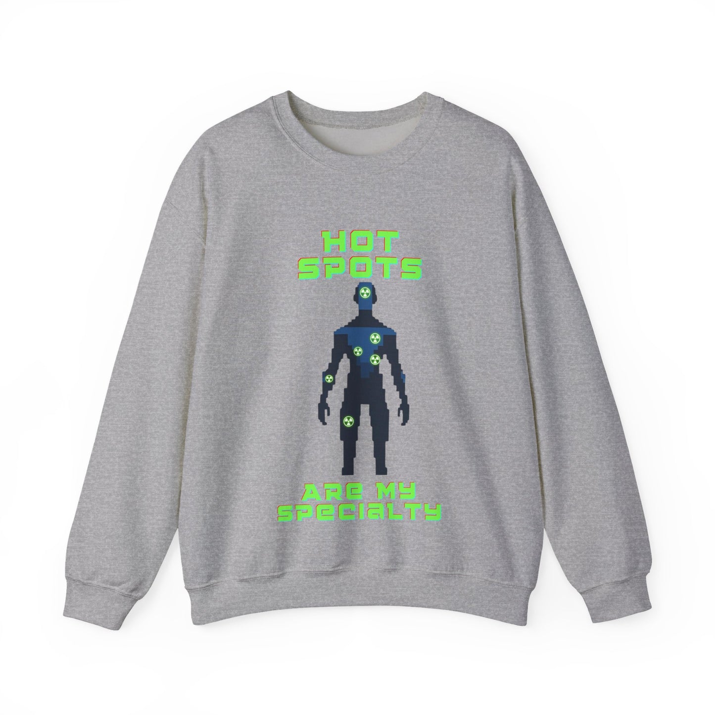 Nuclear Hot Spots Crewneck Sweatshirt