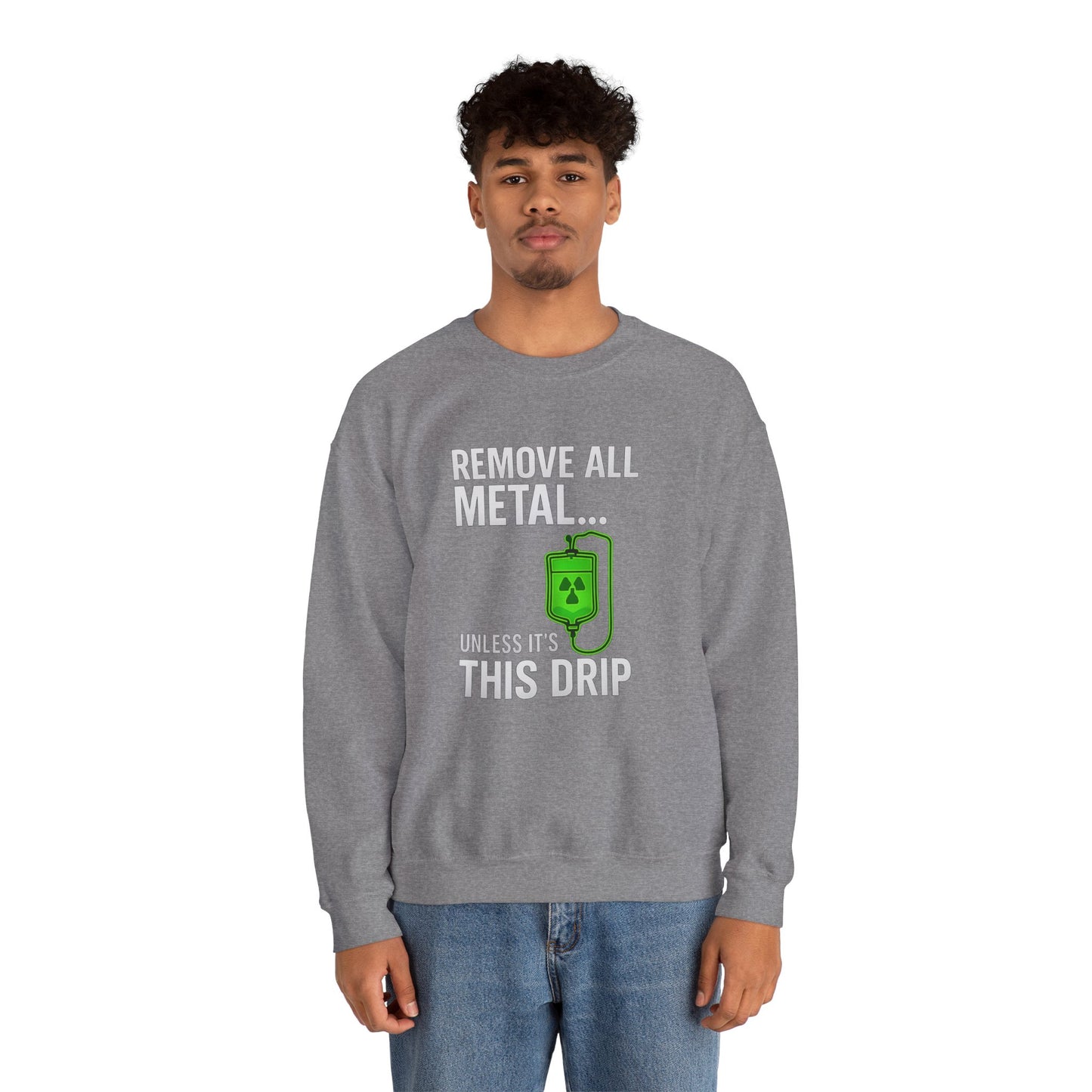 MRI Drip Crewneck Sweatshirt
