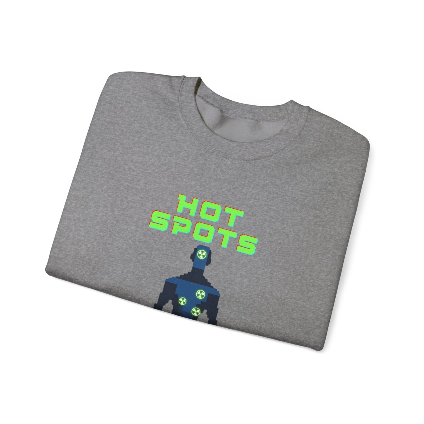 Nuclear Hot Spots Crewneck Sweatshirt