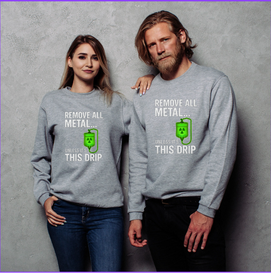 MRI Drip Crewneck Sweatshirt