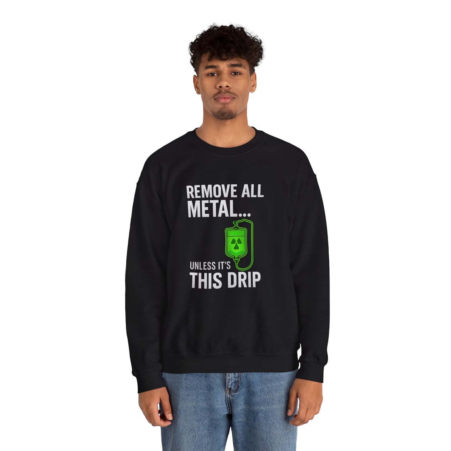 MRI Drip Crewneck Sweatshirt