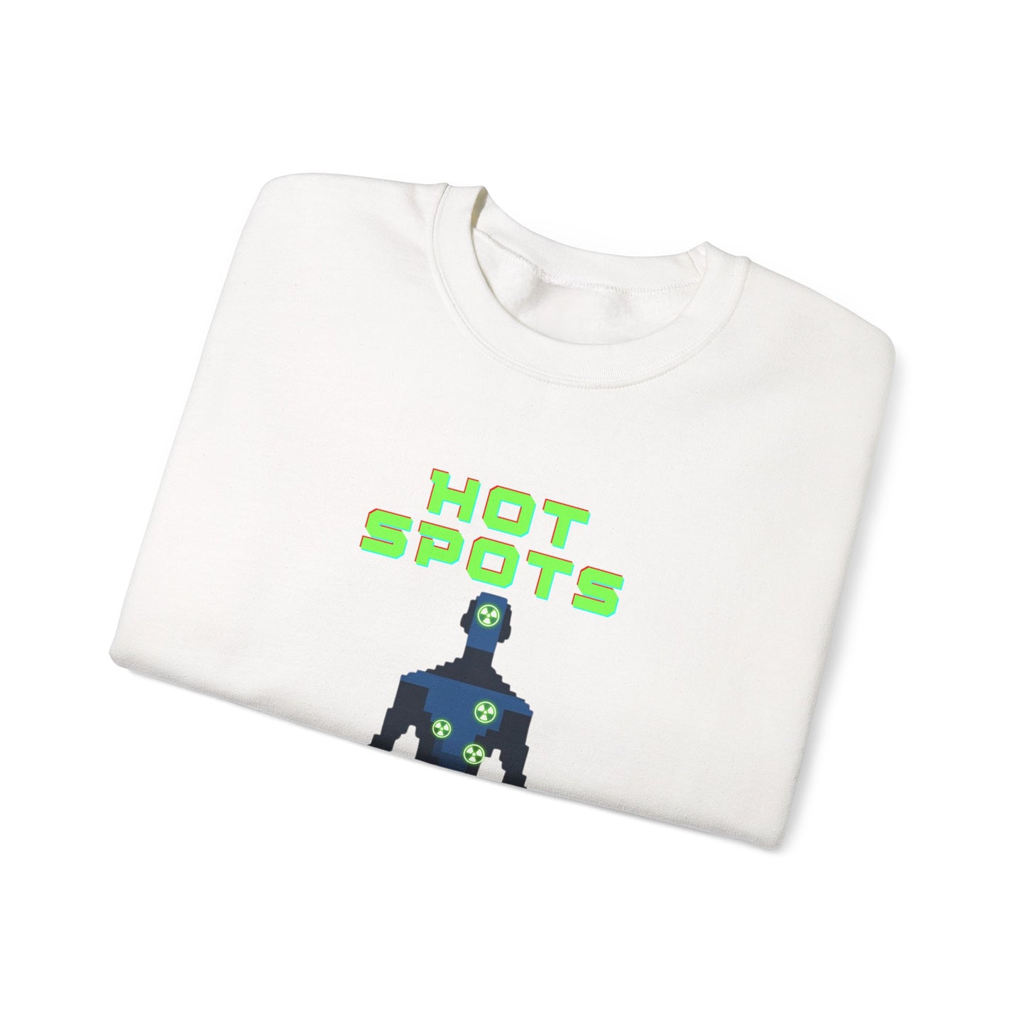 Nuclear Hot Spots Crewneck Sweatshirt