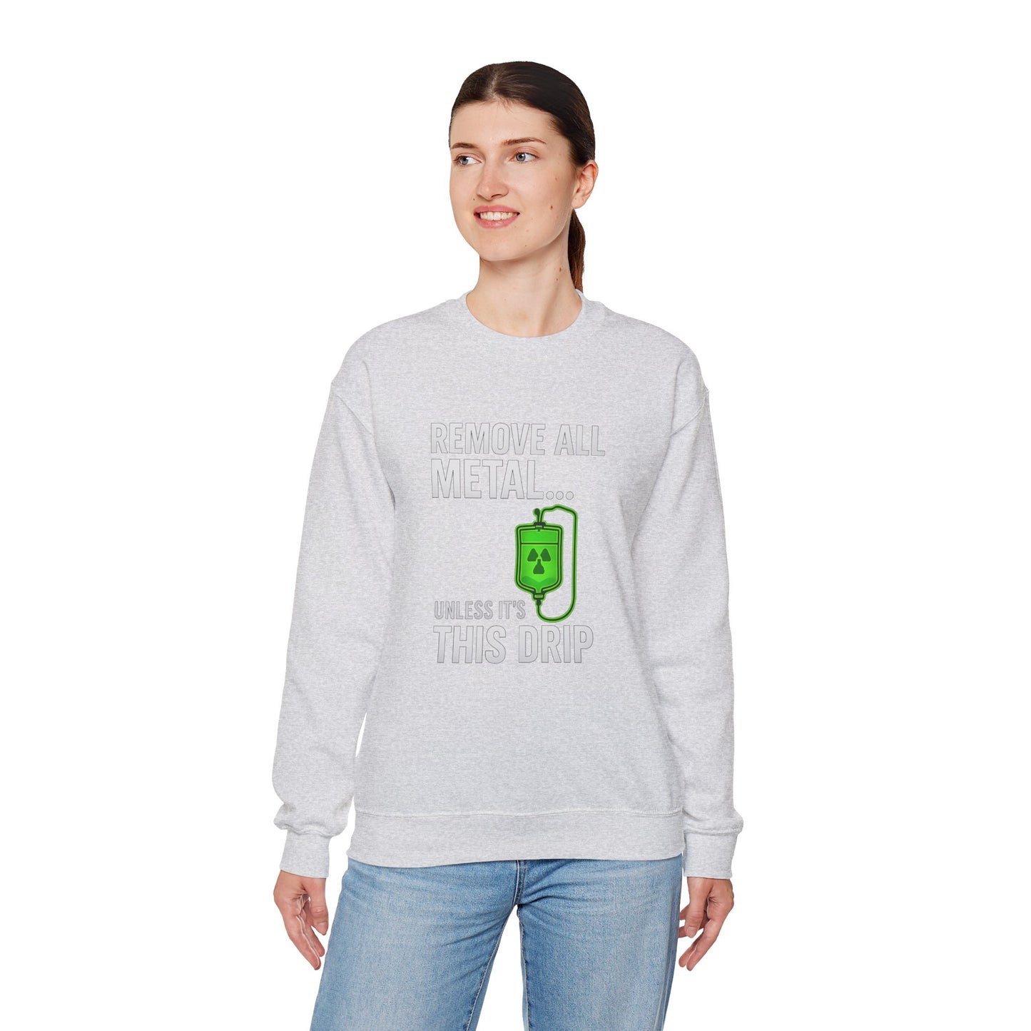 MRI Drip Crewneck Sweatshirt