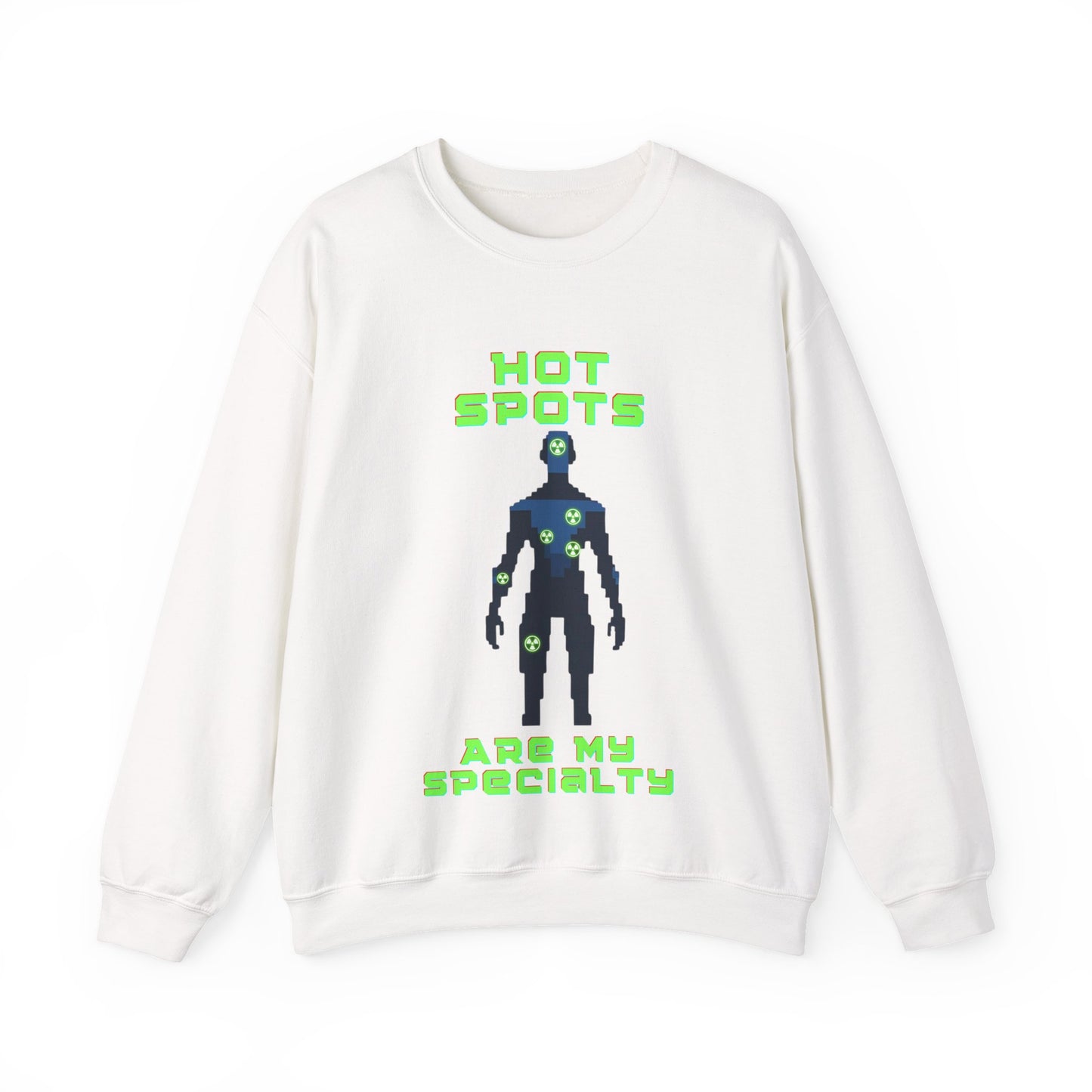 Nuclear Hot Spots Crewneck Sweatshirt